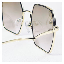 Charger l'image dans la galerie, LABANSO 1 : Lunettes à verres marrons dégradés cat.2 flash argent