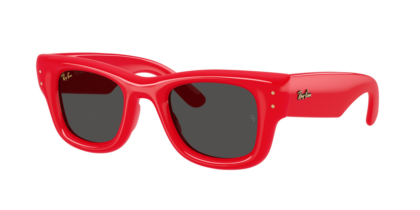 Lunettes de soleil Ray Ban Puffer ROUGE Réf 22499