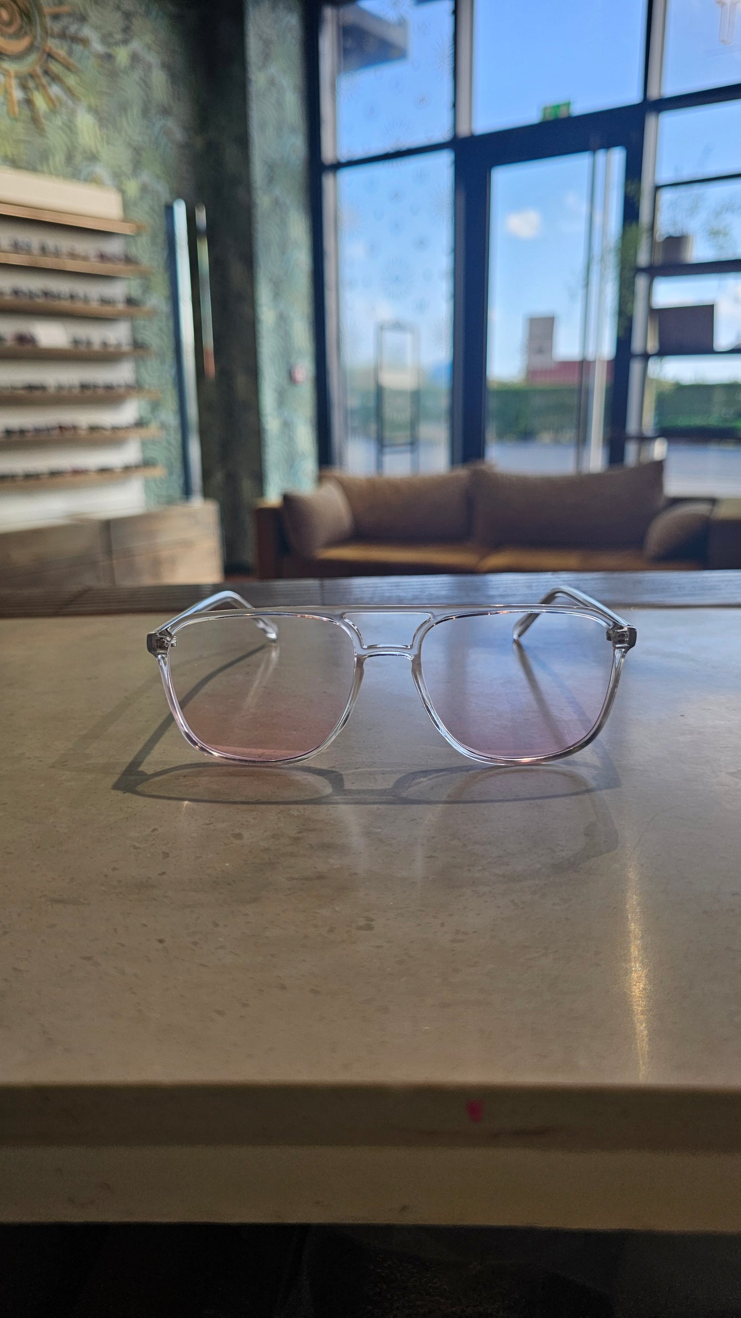 UNEAUTREBLUSH : Lunettes à verres teinte Blush