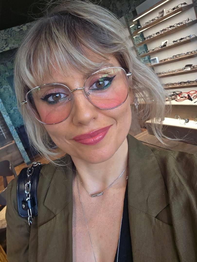LACHLOE : Lunettes à verres teinte Blush
