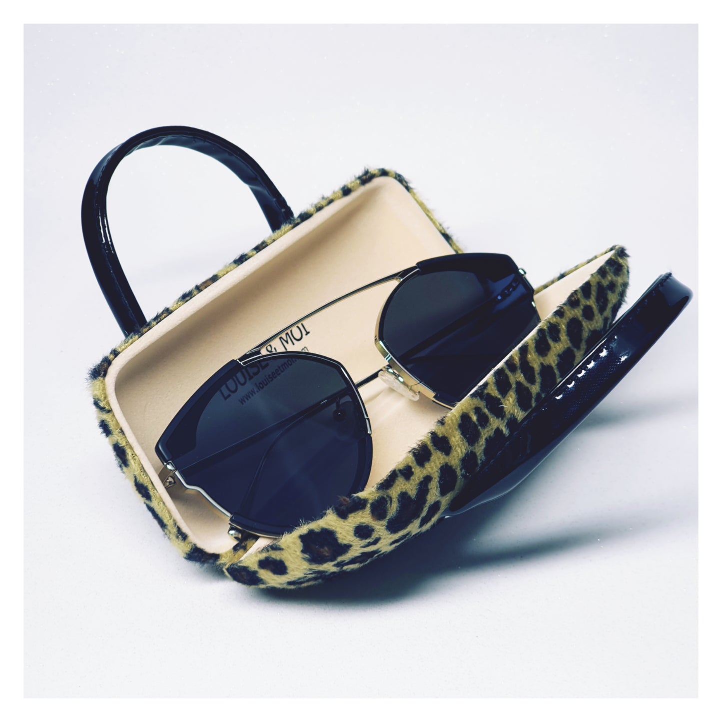 Etui à lunettes Léopard