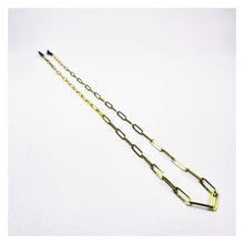 Charger l'image dans la galerie, Chaîne de lunettes dorée acier inoxydable