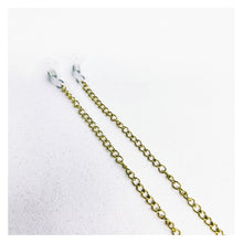 Charger l'image dans la galerie, Chaîne de lunettes dorée acier inoxydable
