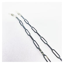 Charger l'image dans la galerie, Chaîne de lunettes argentée acier inoxydable