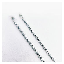 Charger l'image dans la galerie, Chaîne de lunettes argentée acier inoxydable