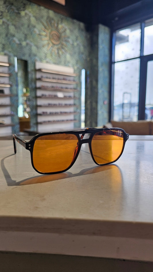 LAURELIA : Lunettes à verres oranges cat.2