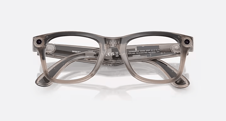 Ray Ban Meta IA Wayfarer 4006 BGB TRC