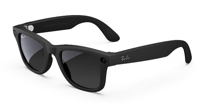 META 1 WAYFARER Ray Ban 4006 Noir pola graphite T50