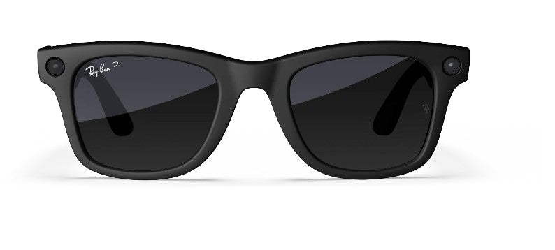 META 1 WAYFARER Ray Ban 4006 Noir pola graphite T50