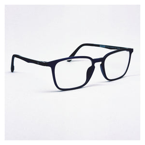 Lunettes Homme antireflet anti-lumière bleue + clip solaire polarisé + clip jaune pour conduite de nuit.