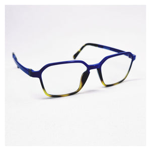 Lunettes enfant bleue antireflet anti-lumière bleue et clip solaire polarisé