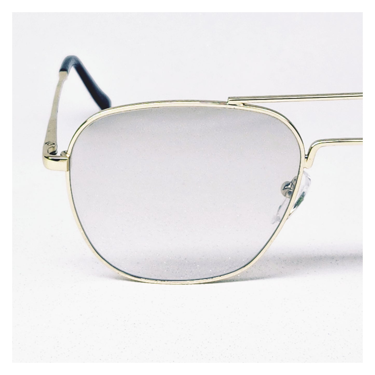 LAJEN 1 : Lunettes à verres marrons dégradés cat.2 flash argent