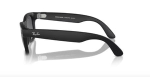META 1 WAYFARER Ray Ban 4006 Noir Graphite Polarisés T50