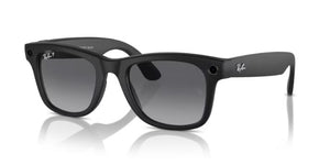 META 1 WAYFARER Ray Ban 4008 Noir Gris Polarisés T53