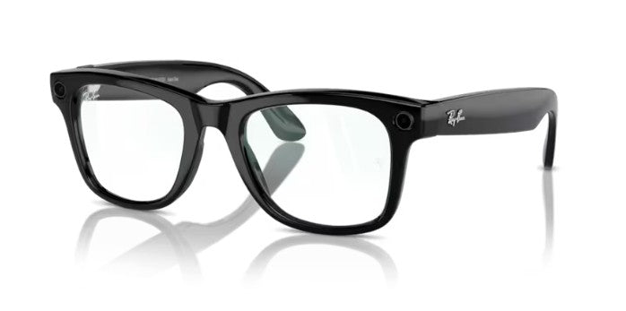 META 1 WAYFARER Ray Ban 4008 Noir Anti Lumière Bleue T53