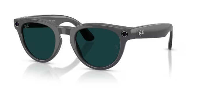 META 2 HEADLINER Ray Ban 4013 Gris Astéroïde Transition Emeraude T 50