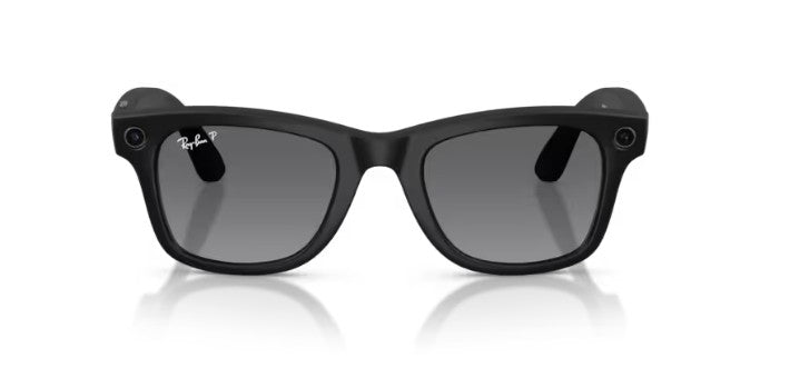 META 2 WAYFARER Ray Ban 4012 Noir Graphie Pola T 50 ou 53 F