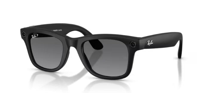 META 2 WAYFARER Ray Ban 4012 Noir Graphie Pola T 50 ou 53 F