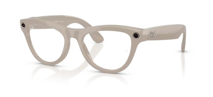 META 2  SKYLER Ray Ban 4014 Gris craie Transition Saphir T 52