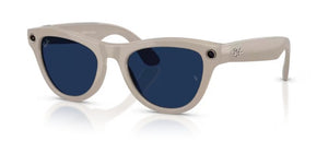 META 2  SKYLER Ray Ban 4014 Gris craie Transition Saphir T 52