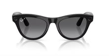 Charger l&#39;image dans la galerie, META 2 SKYLER Ray Ban 4014 Noir Graphite Pola T 52
