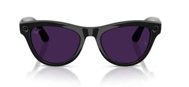 META 2 SKYLER Ray Ban 4014 Noir Transition Améthyste T 52