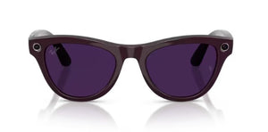 META 2  SKYLER Ray Ban 4014 Violet Mystique Transition Améthyste T 52