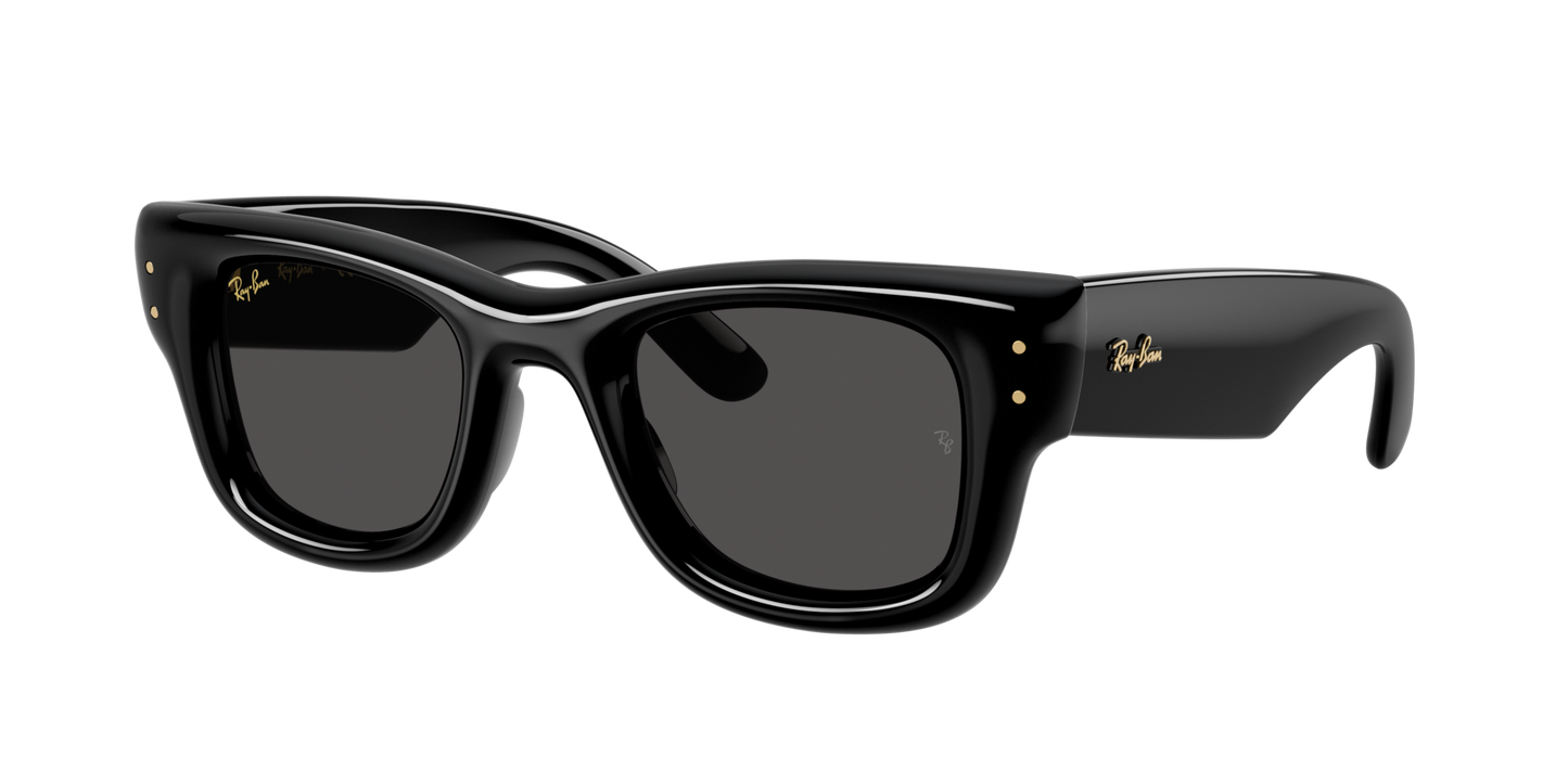 Lunettes de soleil Ray Ban Puffer NOIR Réf 22504