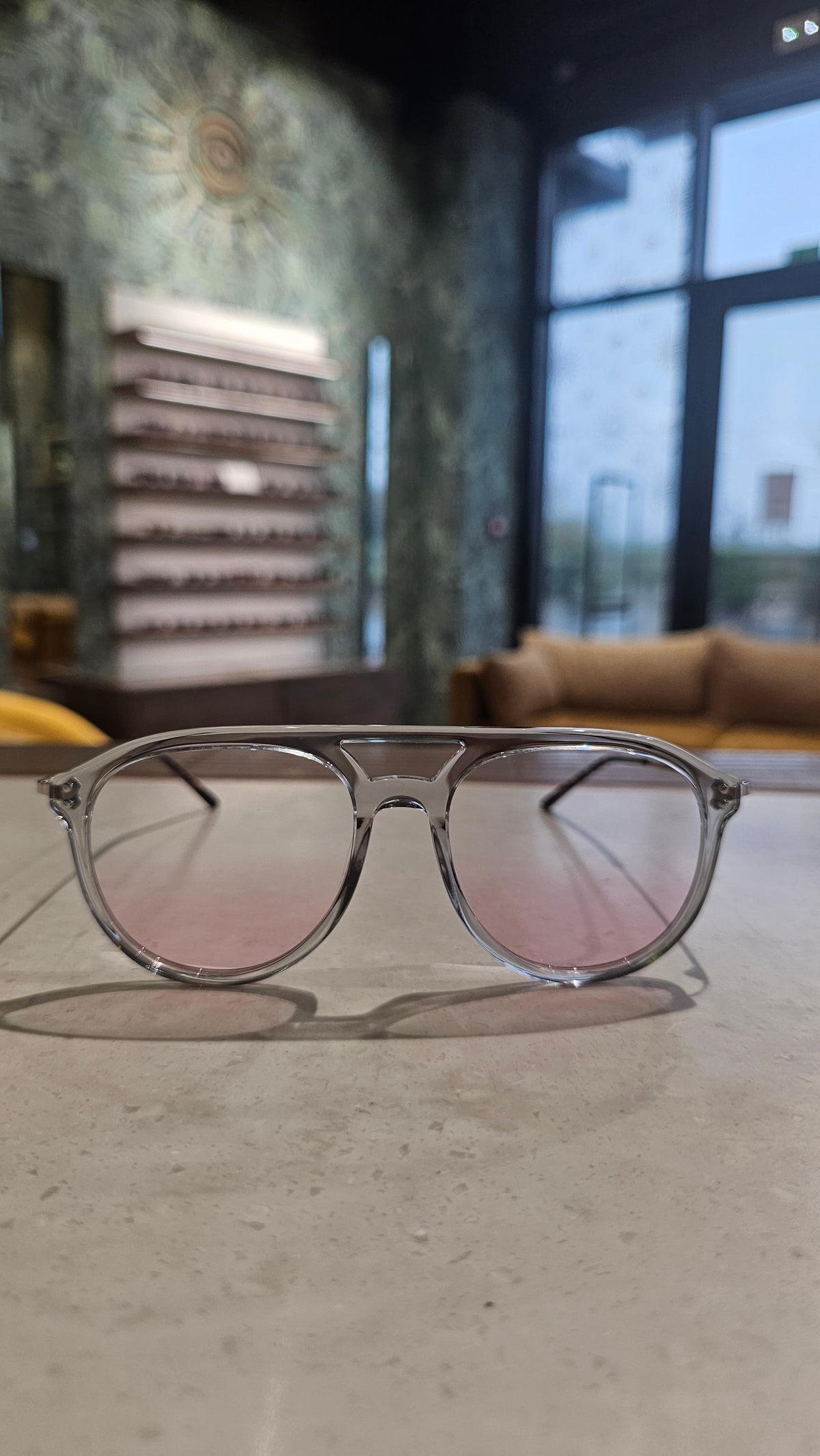 LITTLE FASHION BLUSH : Lunettes à verres teinte Blush