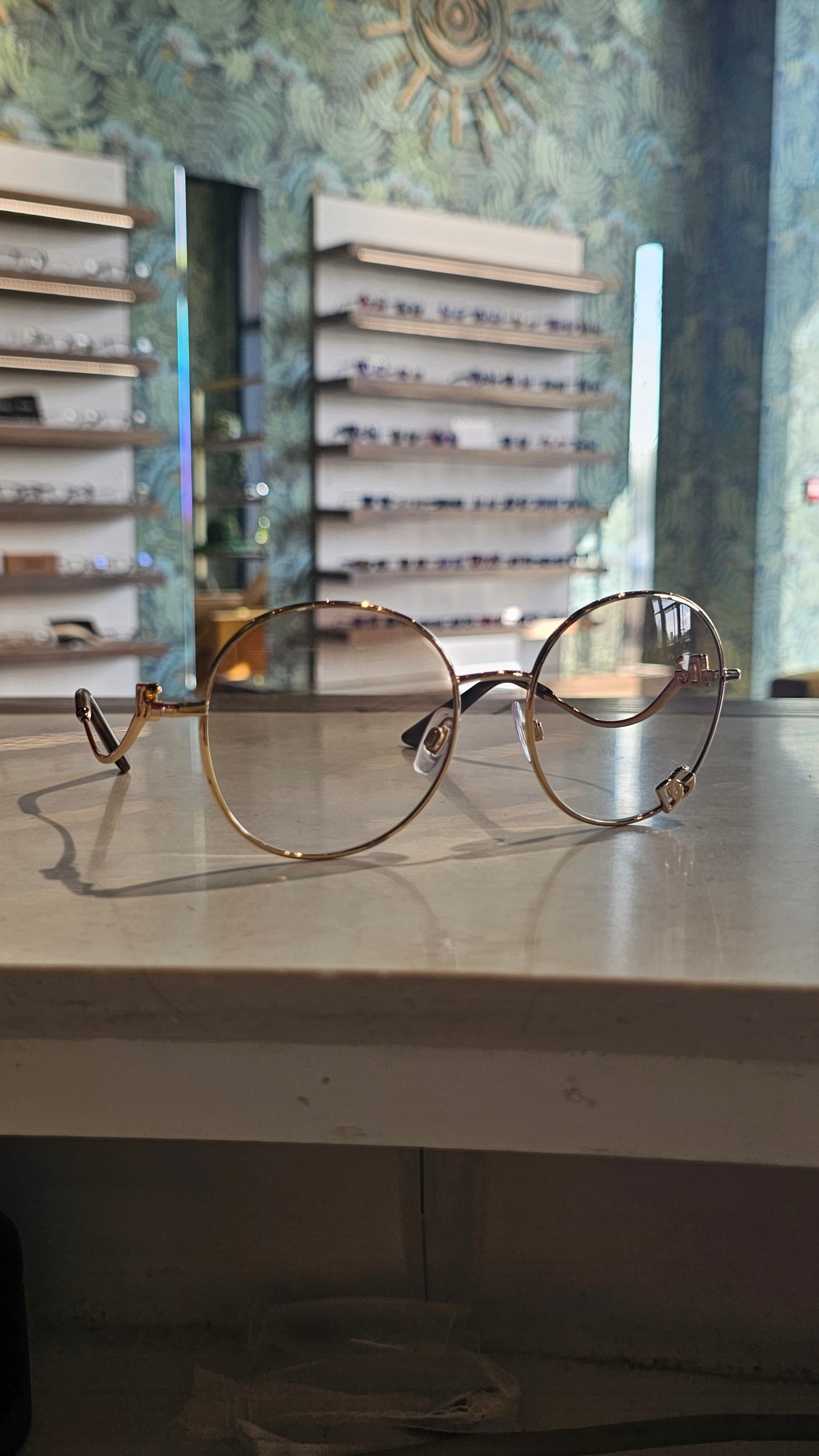 LAJEN 7 : Lunettes DOLCE&GABBANA à verres marrons dégradés