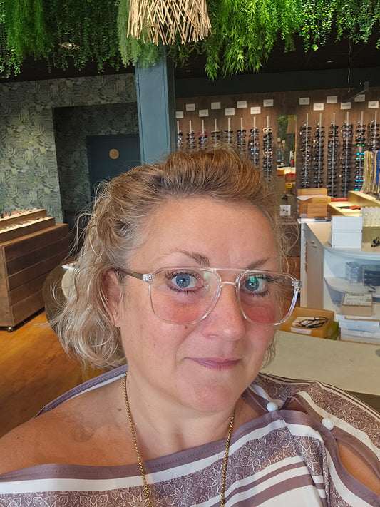 UNEAUTRE BLUSH : Lunettes à verres teinte Blush