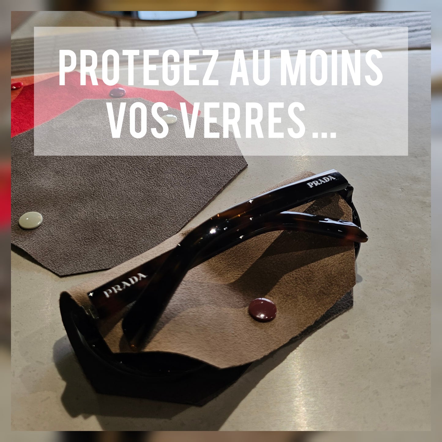 Etui protège verres taille classique