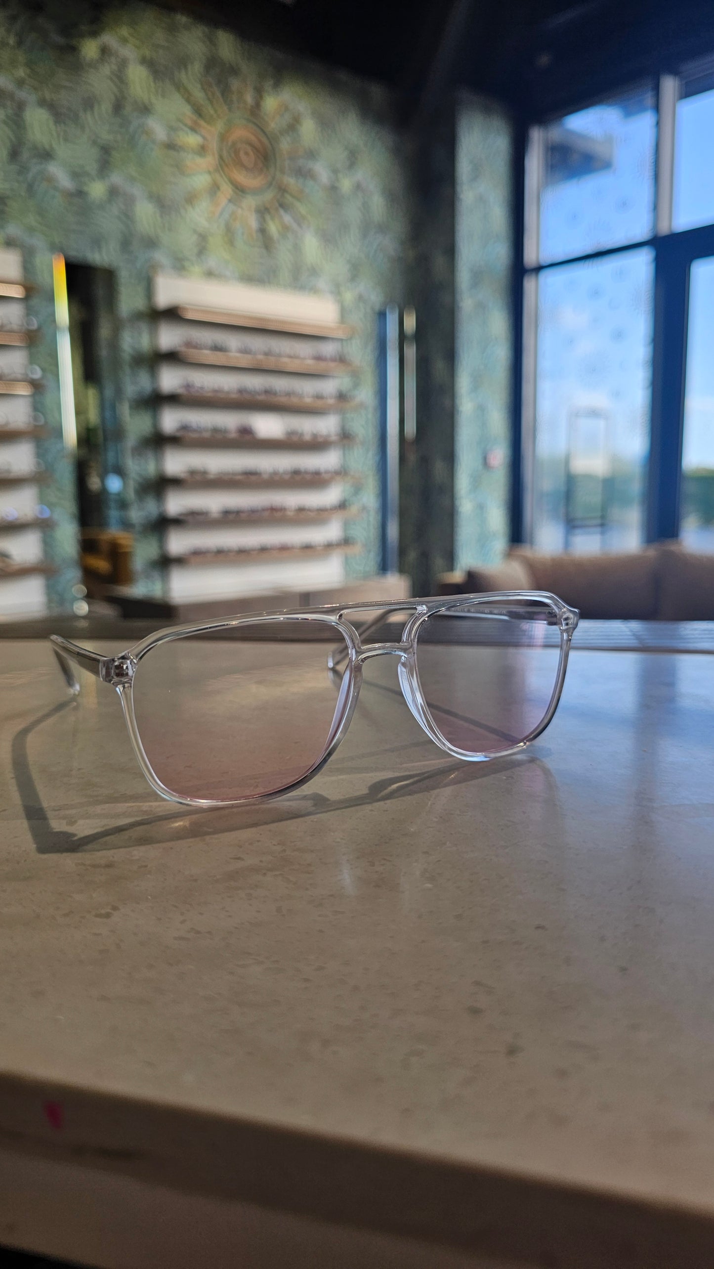 UNEAUTREBLUSH : Lunettes à verres teinte Blush