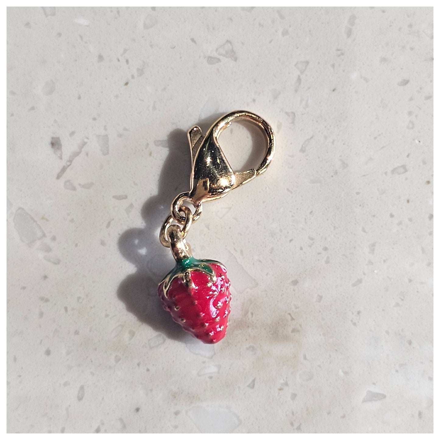 Breloque fraise