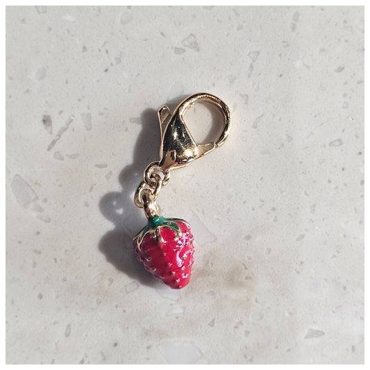 Breloque fraise