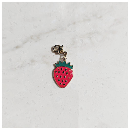 Breloque fraise