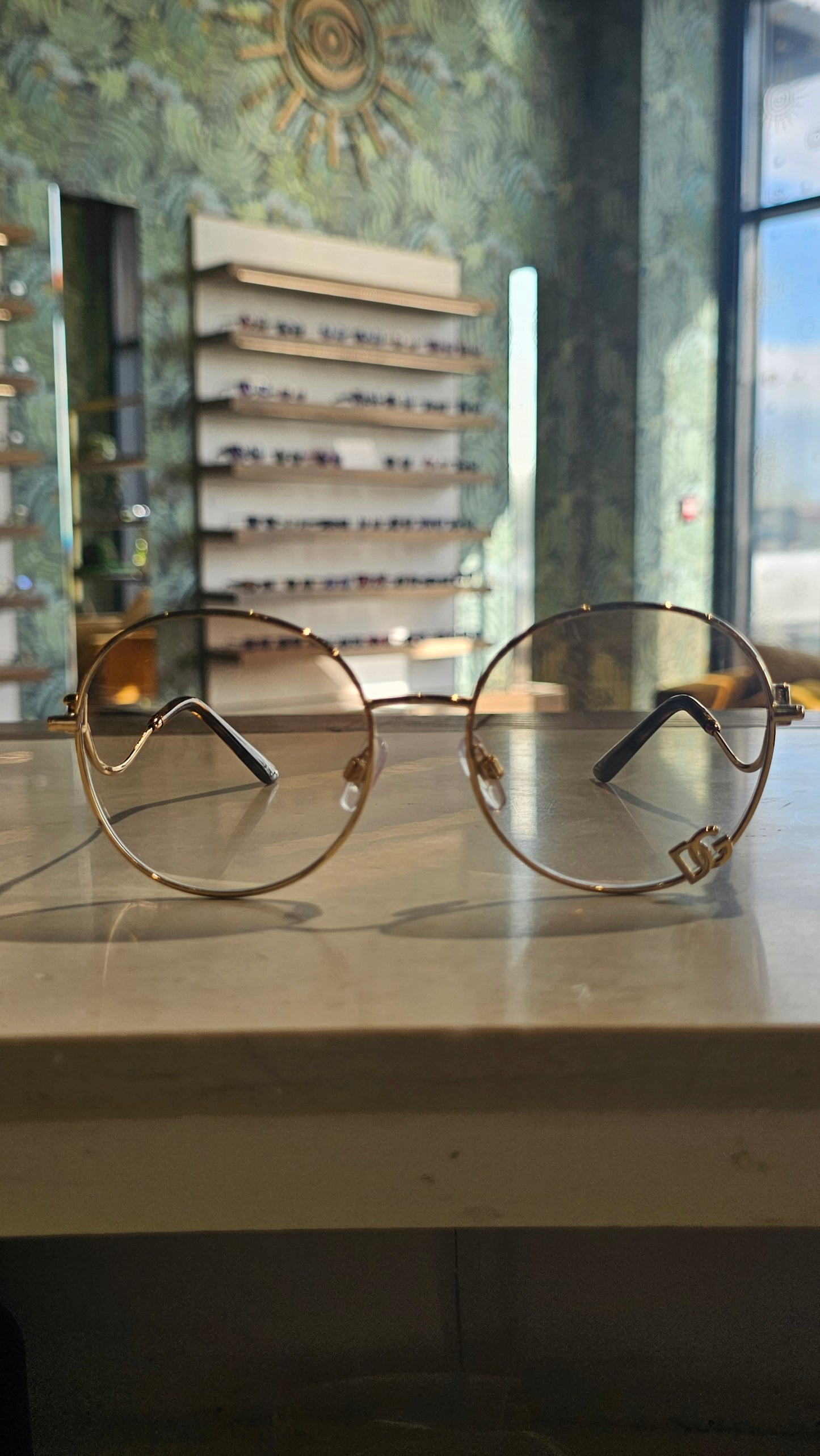 LAJEN 7 : Lunettes DOLCE&GABBANA à verres marrons dégradés