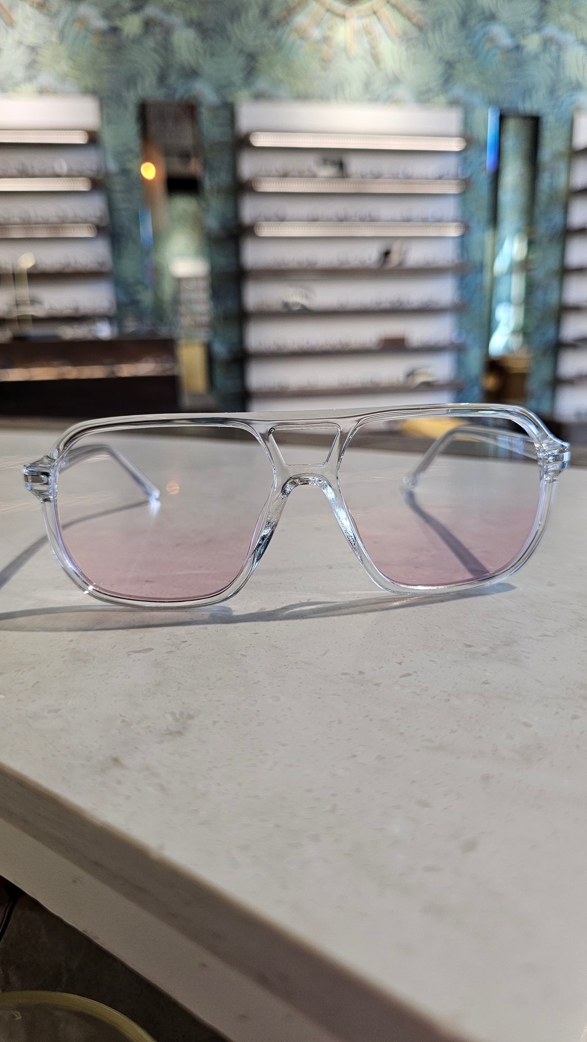 TRESSIA BLUSH : Lunettes à verres teinte Blush
