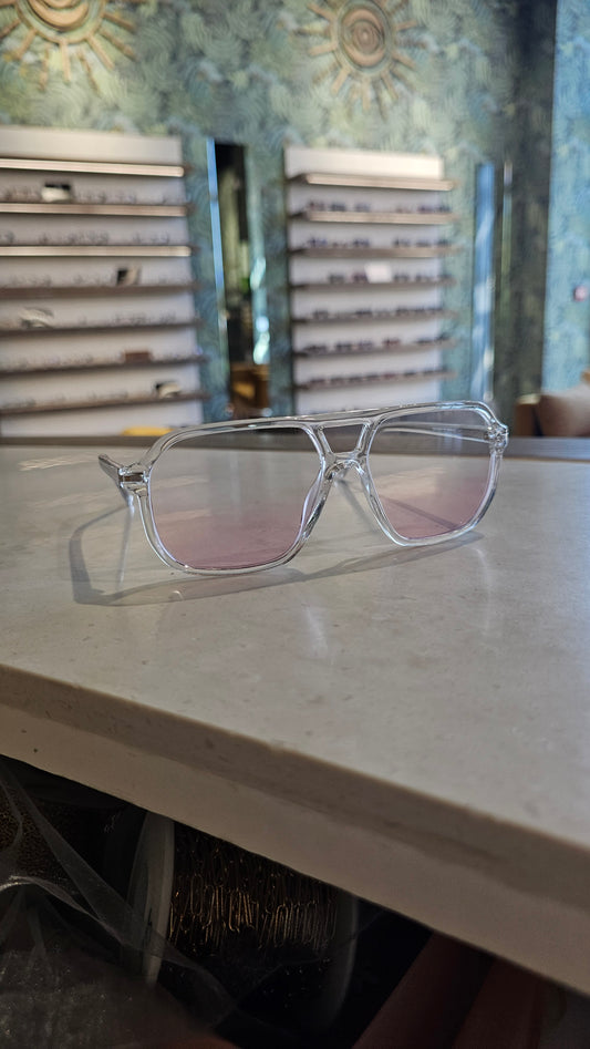 TRESSIA BLUSH : Lunettes à verres teinte Blush
