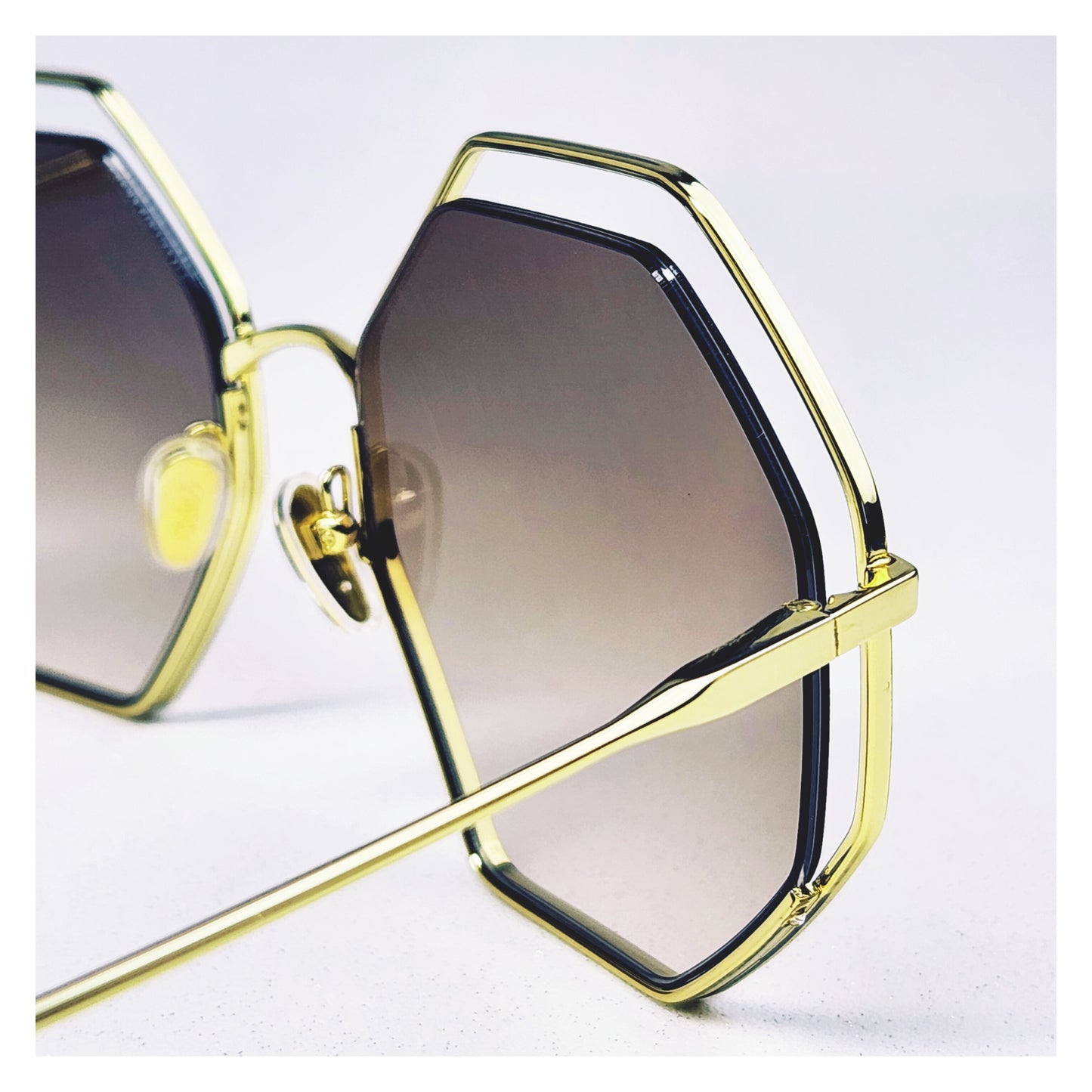 Lunettes de soleil Chloé CH0046S POPPY OCTOGONAL Réf 20204