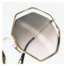 Charger l&#39;image dans la galerie, Lunettes de soleil Chloé CH0046S POPPY OCTOGONAL Réf 20204
