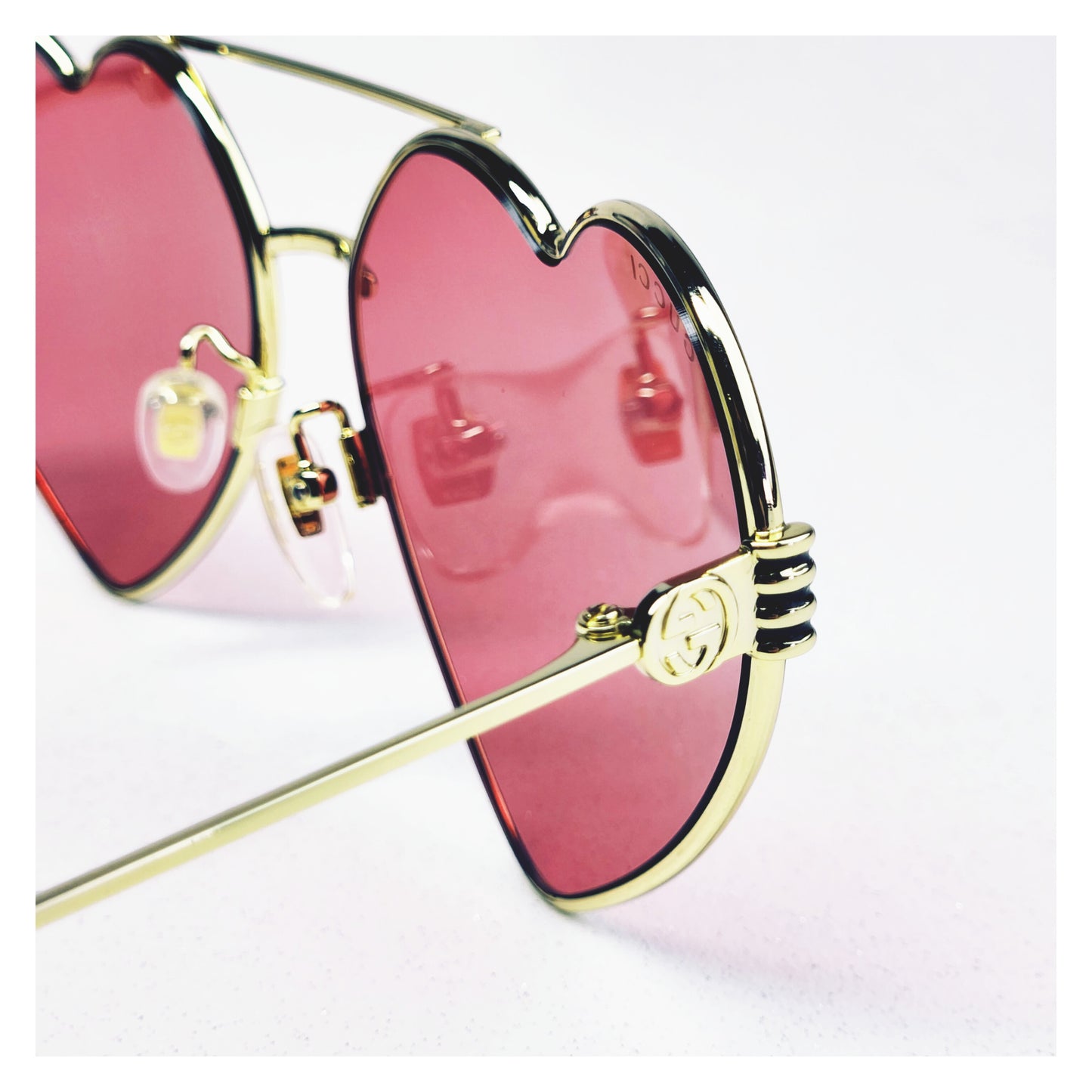 Lunettes de soleil GUCCI cœur GG1283S Réf 20290