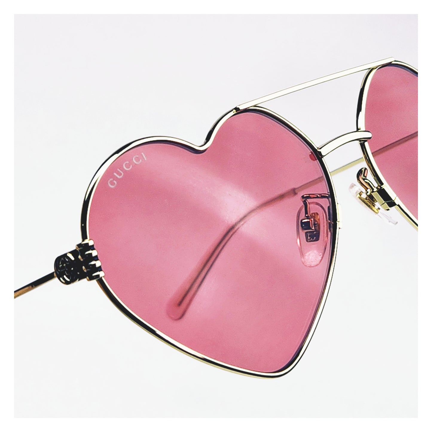 Lunettes de soleil GUCCI cœur GG1283S Réf 20290