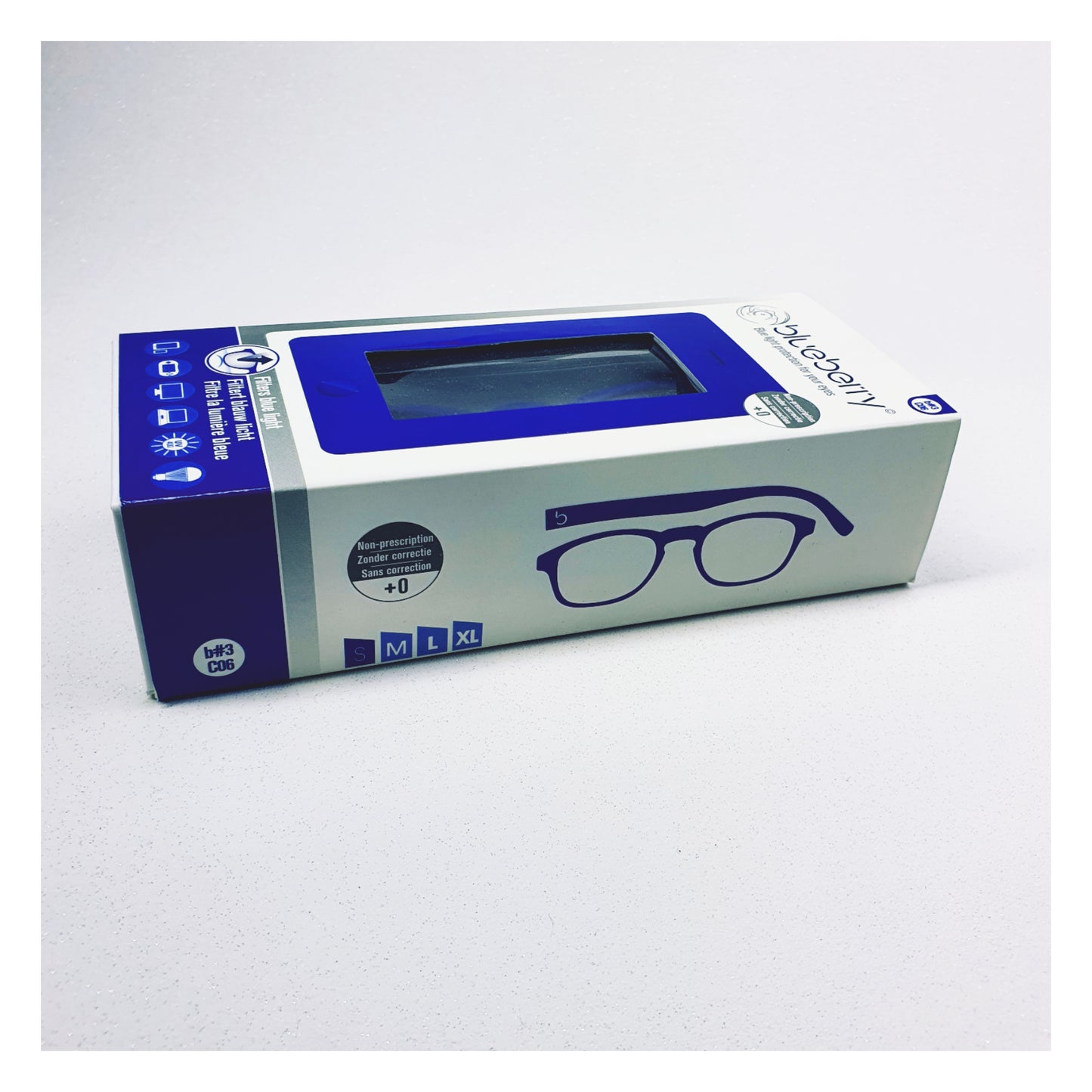 Lunettes anti-lumière bleue entrée de gamme taille S