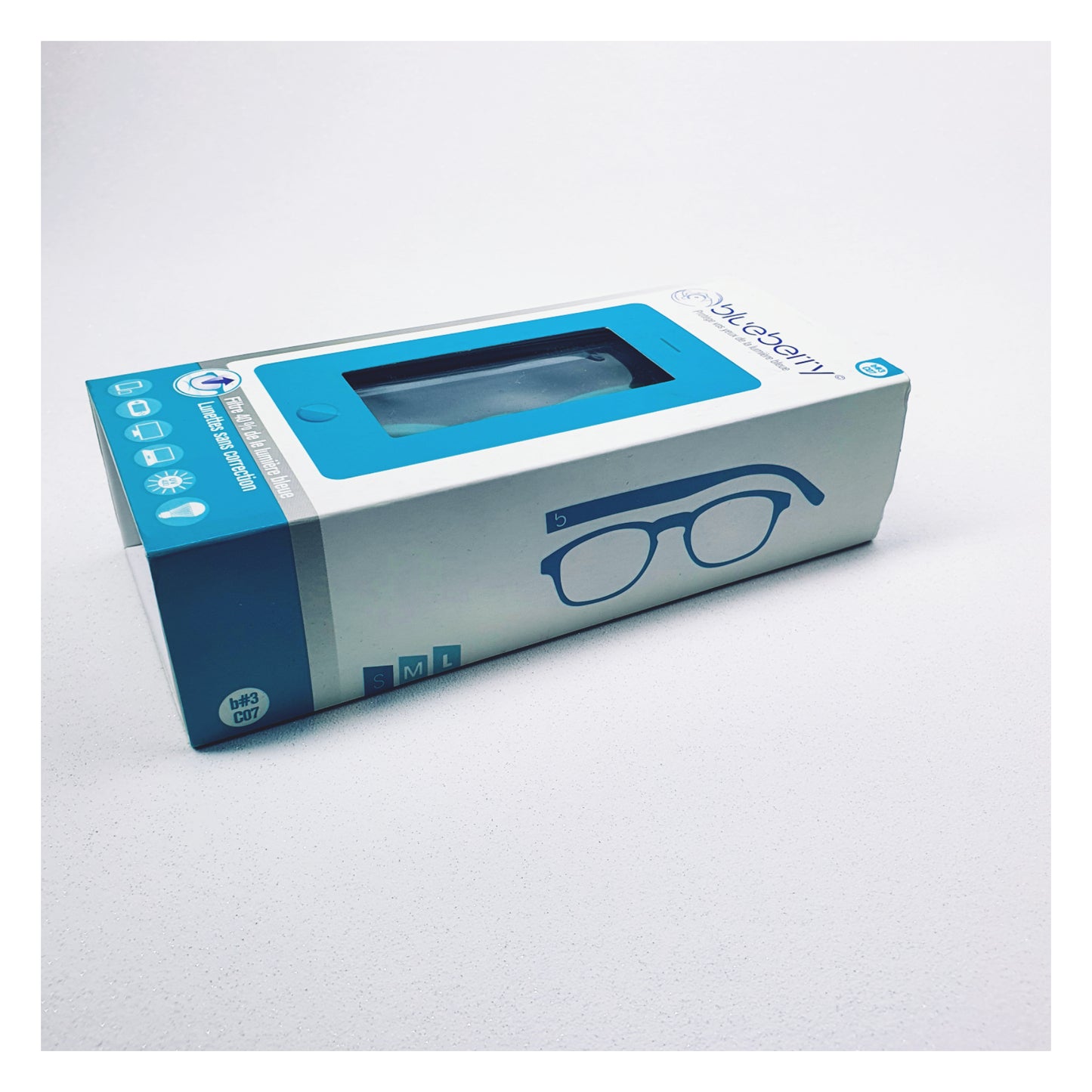 Lunettes anti-lumière bleue entrée de gamme taille S