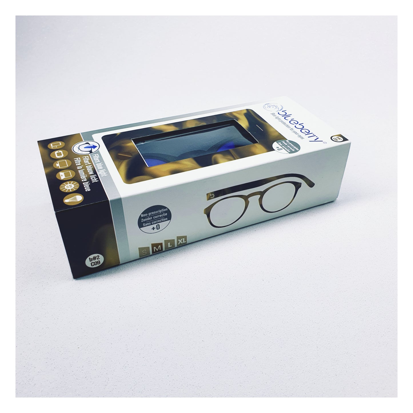 Lunettes anti-lumière bleue entrée de gamme taille M