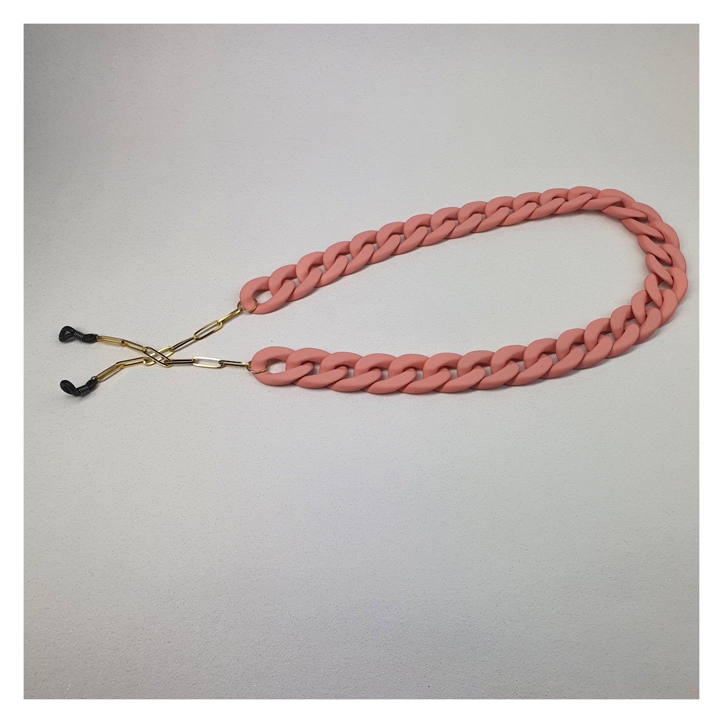 Chaîne de lunettes plastique version matte