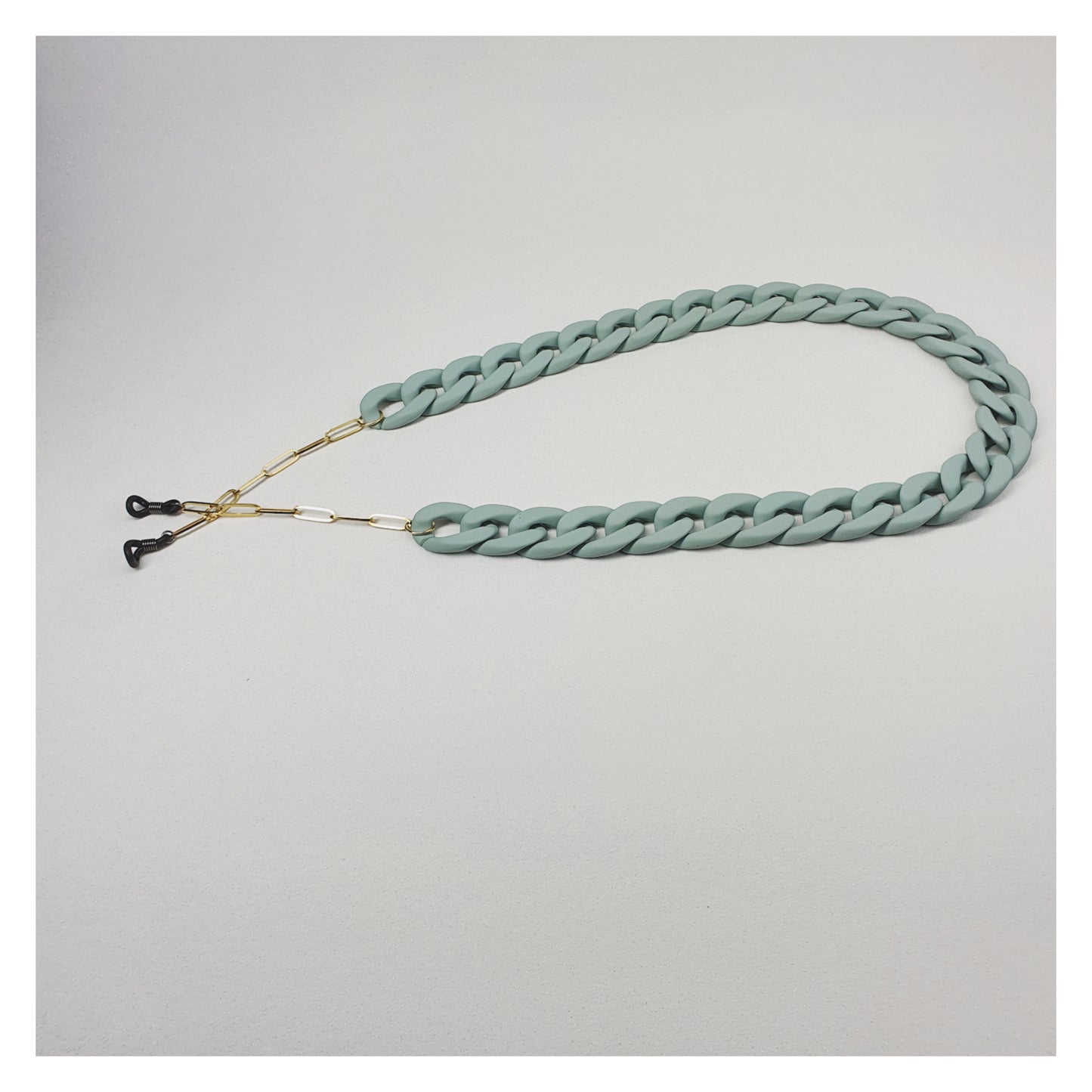 Chaîne de lunettes plastique version matte