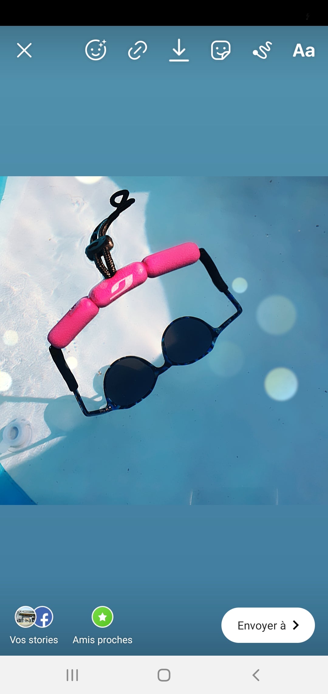 Cordon flotteur Julbo taille enfant