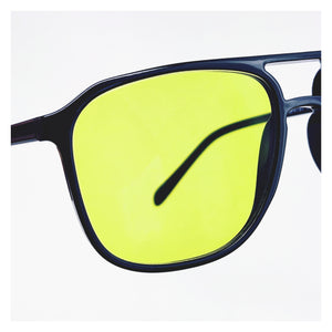 Ubby 1 : Lunettes à verres jaunes pour la conduite de nuit